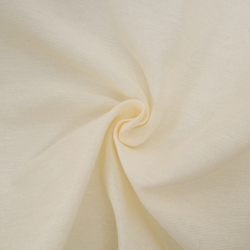 140 cm Ecru-Coated Cotton-Polyester Canvas - Maison Klem
